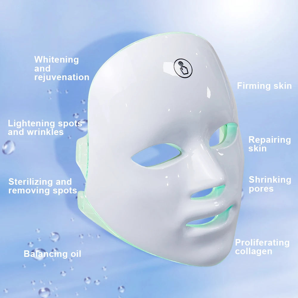 7-Colour LED Facial Mask